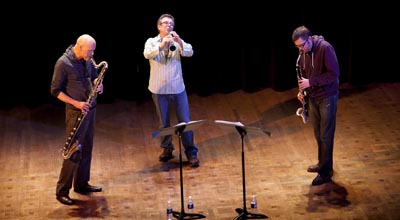 Gebhard Ullmann Clarinet Trio